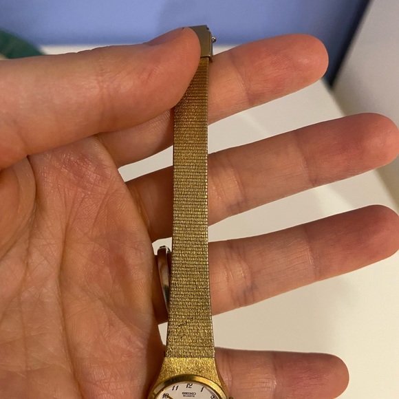 Vintage Seiko thin wrist watch - Picture 5 of 7